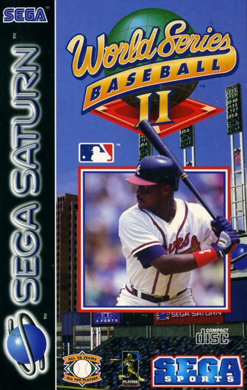 World Series Baseball II box art for Sega Saturn
